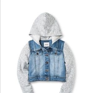 Cherokee Denim Jacket with Hood